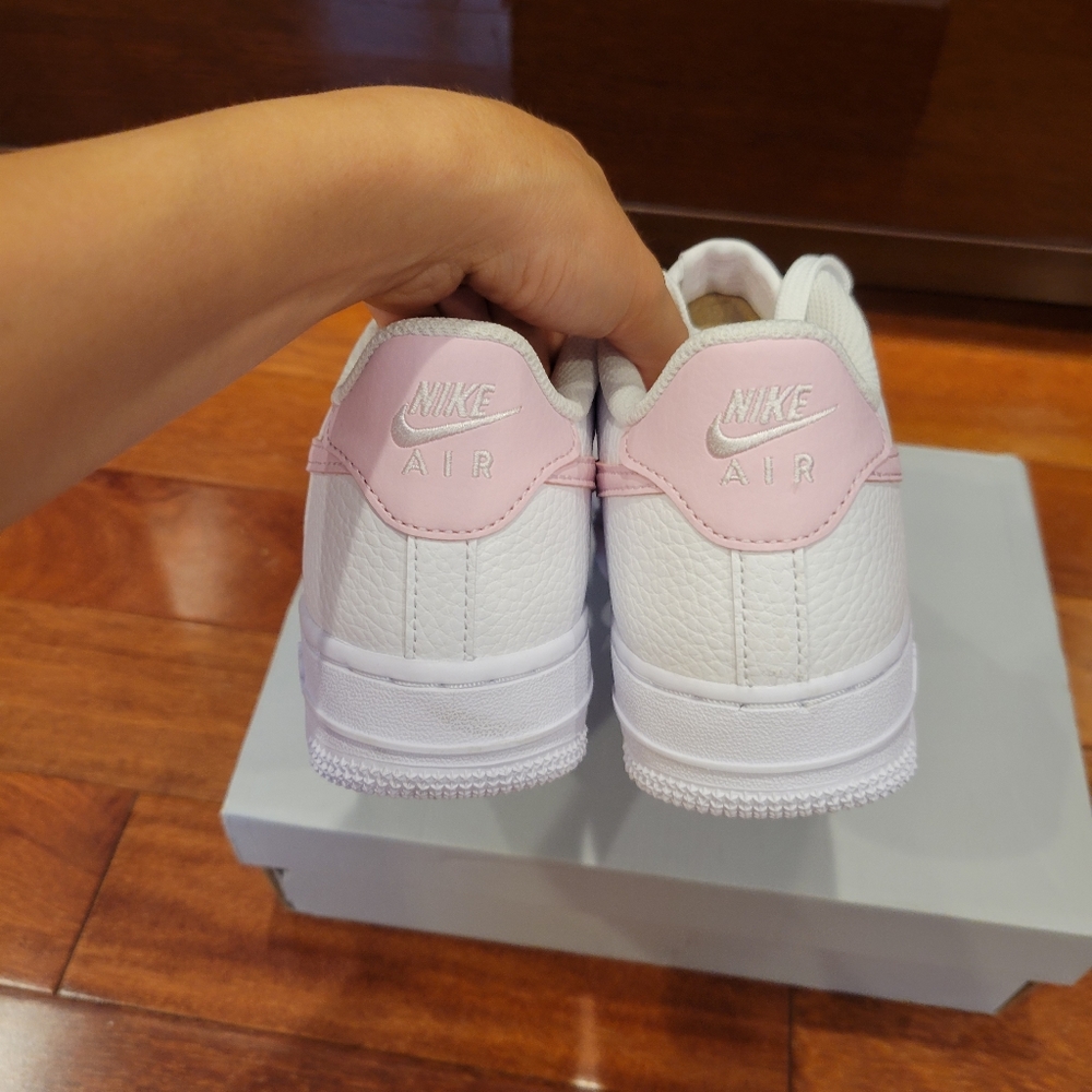 Brand New Air Force 1 GS Pink Foam Sneakers - Picture 6 of 8